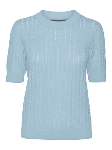 Vero Moda Strickpullover in Airy Blue
