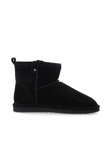 Bianco Wildlederstiefelette in Black