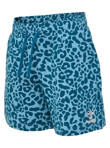 Hummel Verstellbare Taille Kurze Hose Hmlflowy Mädchen in BLUE CORAL
