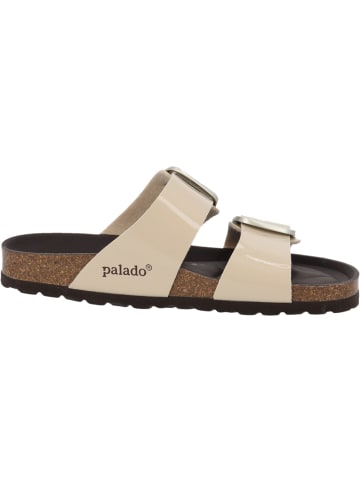 Palado Pantoletten Samos EGS Grande in Beige Lack
