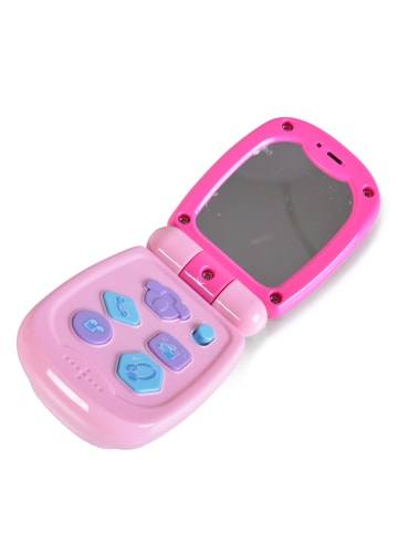 Moni Kinder Musikspielzeug Telefon in rosa