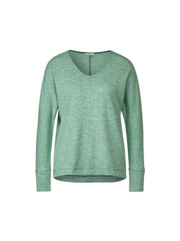 Street One Langarmshirt in fresh spring green melange