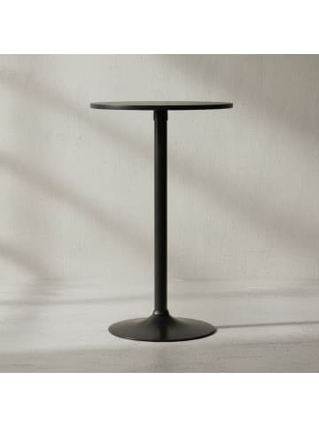 KADIMA DESIGN Design Bartisch Stehtisch Ø 60 cm Metall / Holz