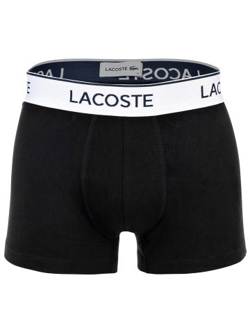 Lacoste Boxershort 3er Pack in Schwarz