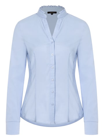 More & More Stretchbluse in italian blue