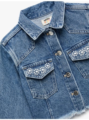 KOTON JACKSACKEN in Mittel Indigo