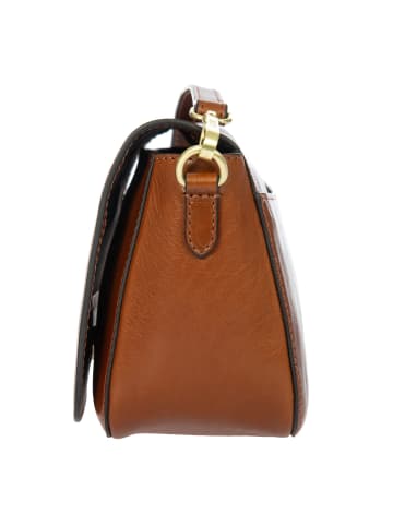 BRIC`s Volterra Schultertasche S Leder 23 cm in tobacco