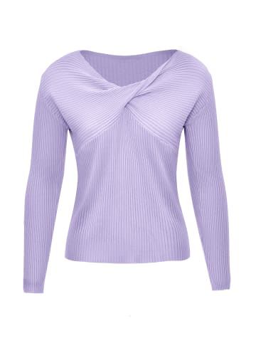 leo selection Strickpullover in Lavendel