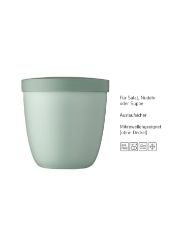 Mepal Snackpot Ellipse 500 ml in Nordic Black