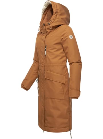 ragwear Wintermantel Refutura in Brown