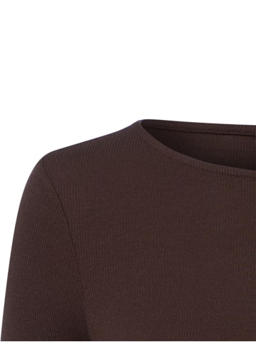 OPUS Langarmshirt Smallo in schoko