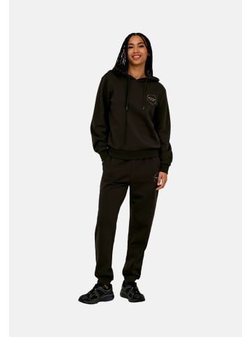 Only Play Hoodie 'Cava' in dunkelbraun