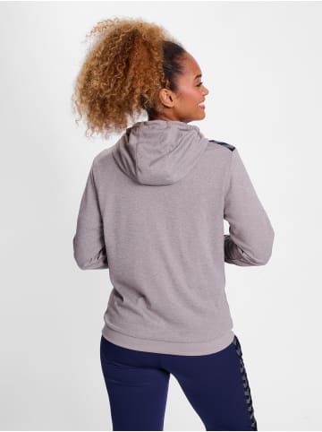 Hummel Reißverschluss Kapuzenpullover Hmlauthentic Damen in GREY MELANGE