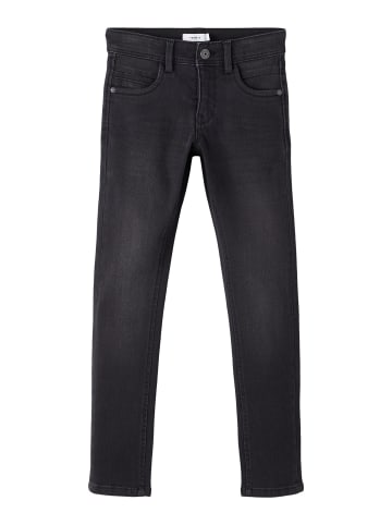 name it Jeans slim fit in black denim