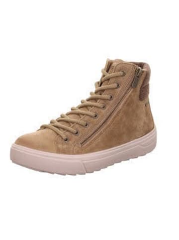 Legero Damen Winterschuhe warm Stiefelette Leder \ MILENA in Beige