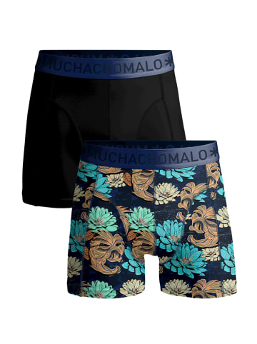 Muchachomalo 2er-Set: Boxershorts in Multicolor/Black