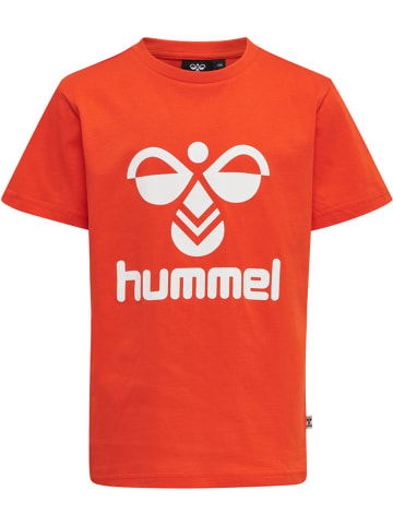 Hummel Hummel T-Shirt Hmltres Jungen Atmungsaktiv in CHERRY TOMATO