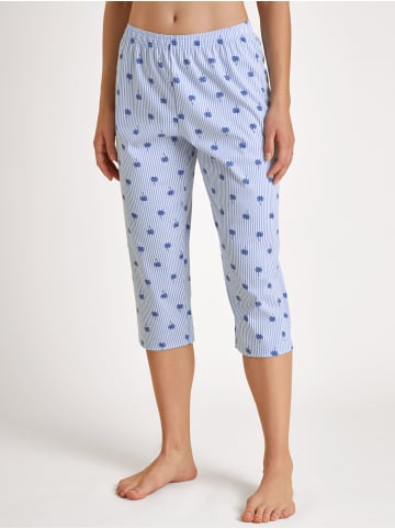 Calida Pyjamahose in Hydrangea Blue