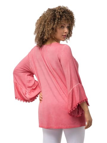 Ulla Popken Shirt in dunkles pink