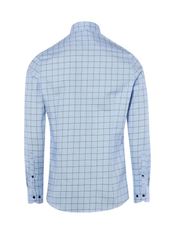 OLYMP LEVEL 5 Hemd in hellblau marine