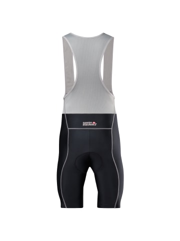 DANISH ENDURANCE Radsporthose Men's Cycling Bib in Black/Grey