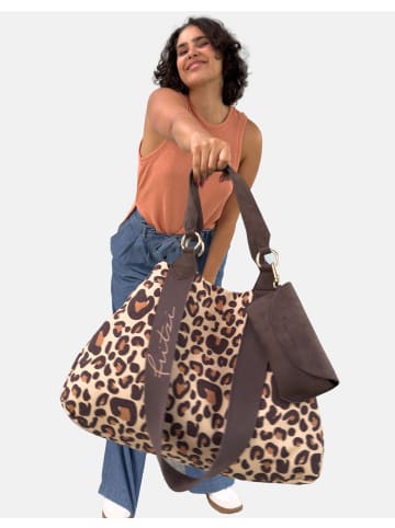 Fritzi aus Preußen Shopper Izzy Medium Limited Leo Camel in Beige-Braun