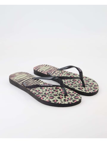 Havaianas Zehentrenner in Schwarz