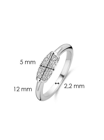 Ti Sento Milano Ring "Zirkonia" in Silber