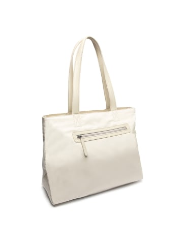 The Chesterfield Brand Otta Shopper Tasche Leder 40 cm Laptopfach in off white