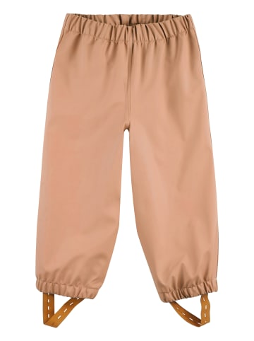 Sterntaler Regenhose ungefüttert uni in mittleres braun