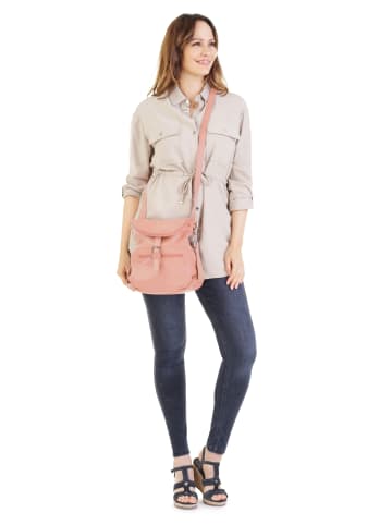 Forty degrees Rucksack echt Leder in rosa