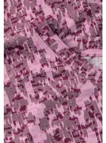 Cecil Ausbrenner T-Shirt mit Print in Rosa