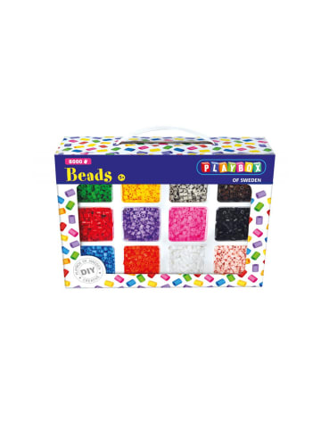 Playbox Bügelperlen Set - 8000 Bügelperlen - ab 5 Jahren