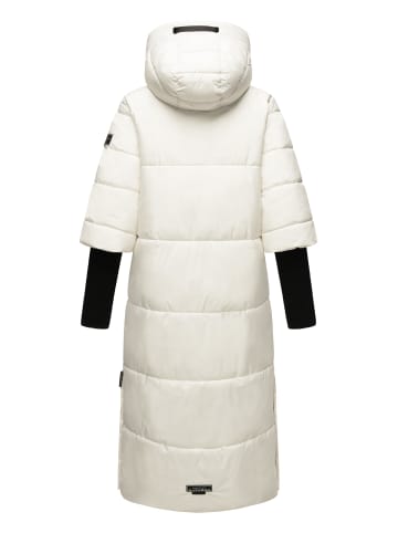 Navahoo Steppmantel Ciao Miau XIV in Offwhite