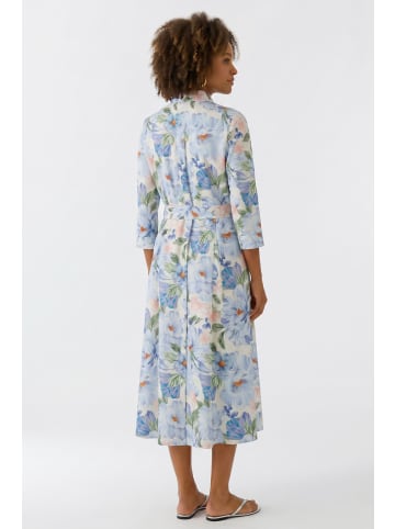 Oui Midikleid in blue white