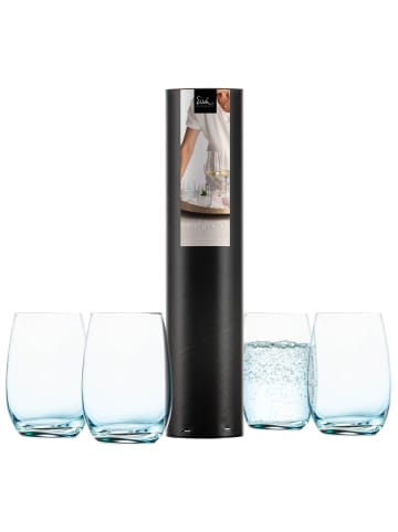 Eisch 4er Set Becher Light 340 ml in aqua