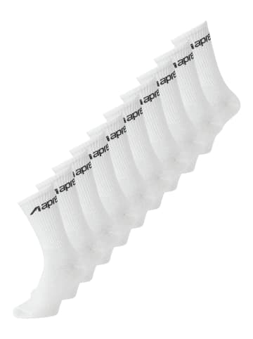 Aprel 10er-pack Tennissocken in White