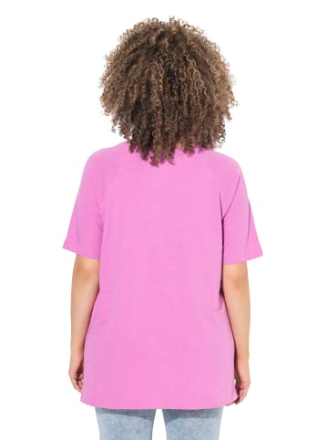 Ulla Popken Shirt in kühles pink