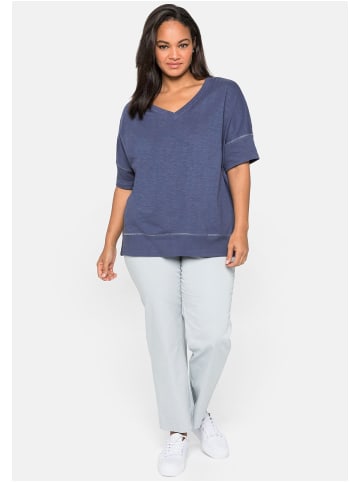 sheego T-Shirt in indigo