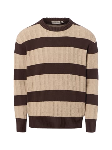 Redefined Rebel Pullover RRPierre in beige schoko - 0001