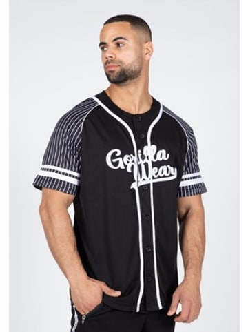 Gorilla Wear 82 Baseball Jersey - Schwarz