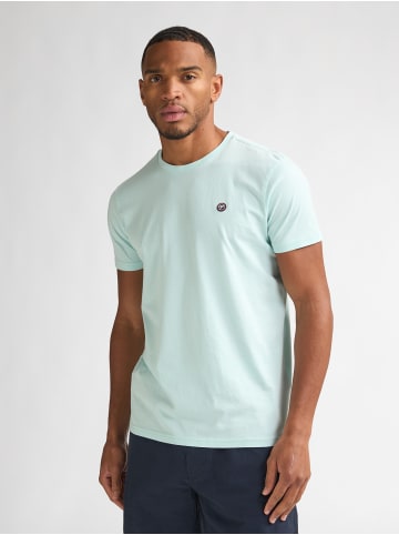 Petrol Industries T-Shirt mit Logo Windward in Grün