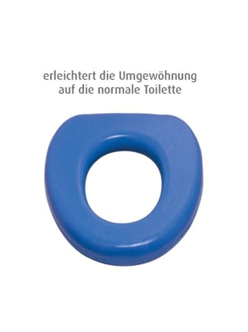 Reer WC-Sitz soft in Blau ab 6 Monate