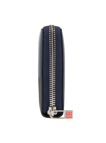 DuDu Mauritius Geldbörse Leder 19 cm in navy