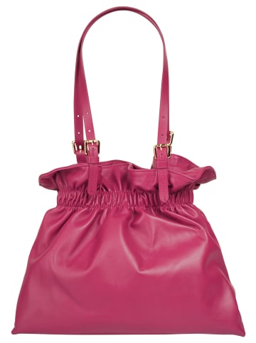 Samantha Look Shopper echt Leder in pink