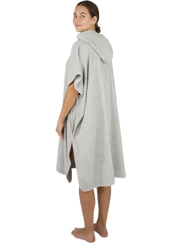 normani Badeponcho aus Bio-Baumwolle Sitra in Hellgrau