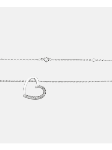 Diamant L'éternel Halskette aus 375 Weißgold mit Diamant