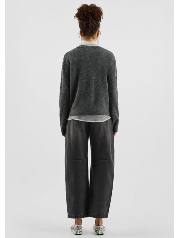 QS Strickpullover  in  99W0_anthrazit