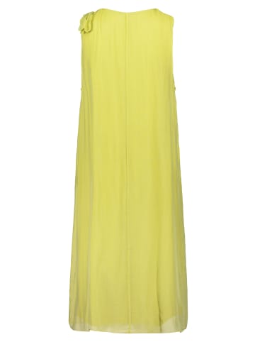 CARTOON Sommerkleid aus Seiden-Viskose-Chiffon in Celery Green