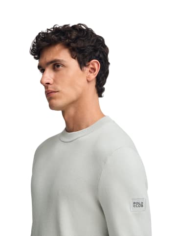 Polo Club Pullover in Hellgrau